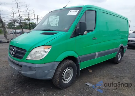 2013 Mercedes-Benz Sprinter 2500 Normal Roof from USA, damaged, VIN WD3PE7CC2D5725553